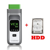 Wifi VXDIAG VCX SE Diagnostic Tool for BENZ with V2023.09/ 2024.03 HDD 500GB Supports Almost all Mercedes Benz Cars from 2005 to 2023 Free DONET