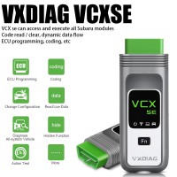VXDIAG VCX SE OBD2 Diagnostic Tool for Subaru with 2022.01 Software Supports WIFI Offers 2 More Free Software License