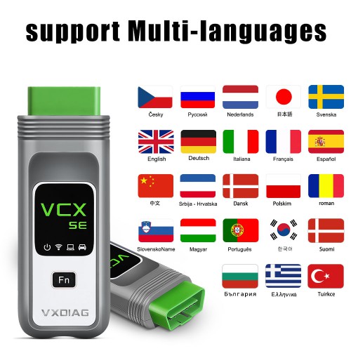 WIFI VXDIAG VCX SE Diagnostic Tool for Benz DOIP Supports Benz Cars till 2023 with Free DONET Authorization