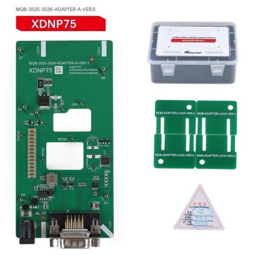2024 Xhorse MQB48 No Disassembly No Soldering 13 Full Set Adapters XDNPM3GL for VVDI Key Tool Plus, VVDI Prog and Multi-Prog