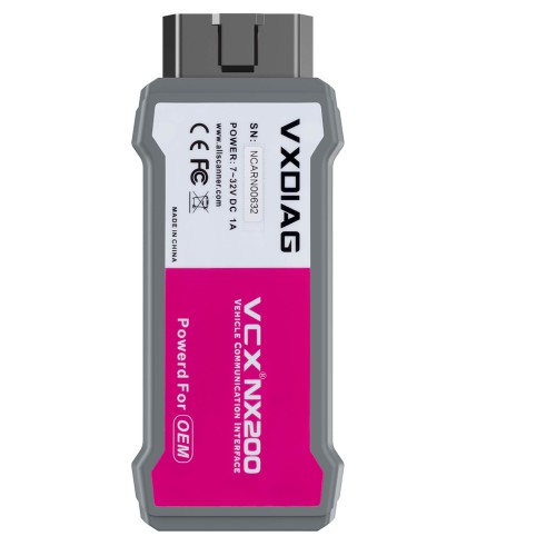 2024 VXDIAG VCX NANO for Renault with V219 Software Multi Languages