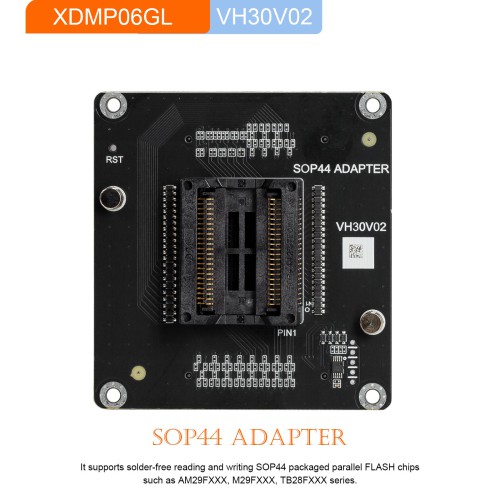2024 Xhorse VVDI Multi-Prog Programmer with VH24 SOP44 & TSOP48+VH29 EEPROM & FLASH+VH30 SOP44+VH31 TSOP48 Adapters