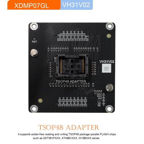 2024 Xhorse VVDI Multi-Prog Programmer with VH24 SOP44 & TSOP48+VH29 EEPROM & FLASH+VH30 SOP44+VH31 TSOP48 Adapters