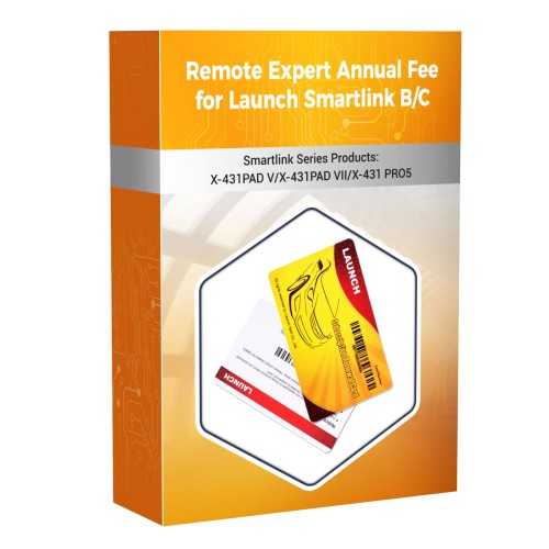 Launch X431 Annual Activation Card for Smartlink B or Smartlink C [1 Year Validity]