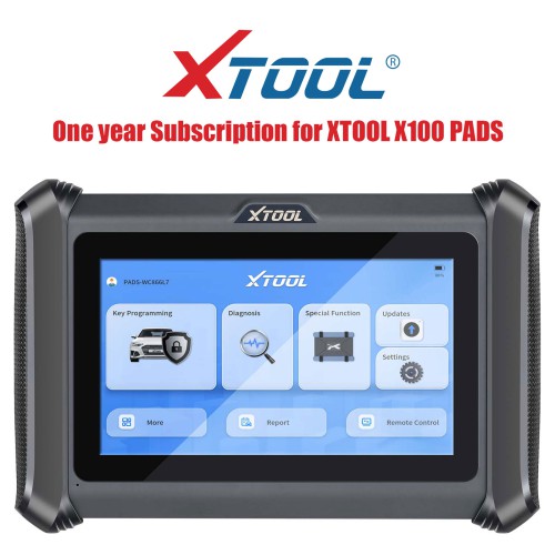 One Year Software Update Service Subscription for XTOOL X100 PADS