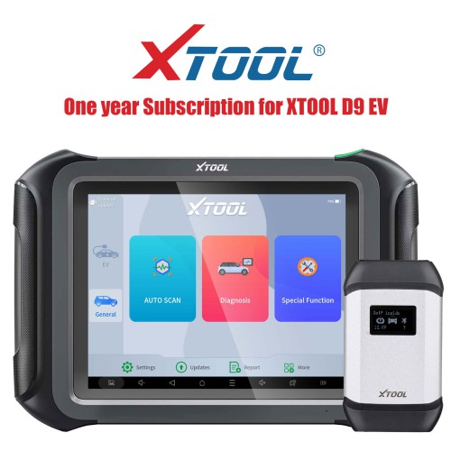 One Year Online Update Service for Xtool D9 EV