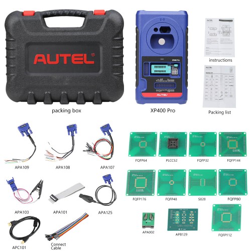 Autel XP400 PRO and Autel APB131 Adapter for VW MQB V850 RH850 Ford Nissan Renault
