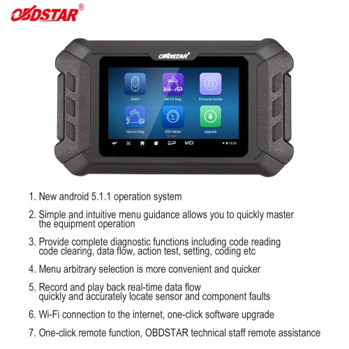 2024 OBDSTAR iscan BRP(Can-am) Intelligent Motorcycle Diagnostic Equipment for BRP