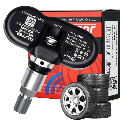 2024 AUTEL MX-Sensor BLE-A001 TPMS Sensor for Tesla 3/Y/S/X Models and BLE-Equipped Vehicles No Need to Program