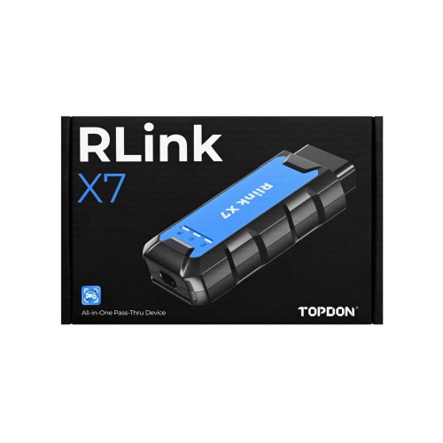 TOPDON Rlink X7 J2534 for GM 2000-2024 Supports CAN FD DoIP Compatible with GDS2 v2024.05 Tech2win
