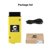 2024 VNCI VDI3 Rongwei MG Wuling Baojun Diagnostic Interface Compatible with VDS VDS2 VDS3 GRADE-X OEM Software Driver, Plug and Play