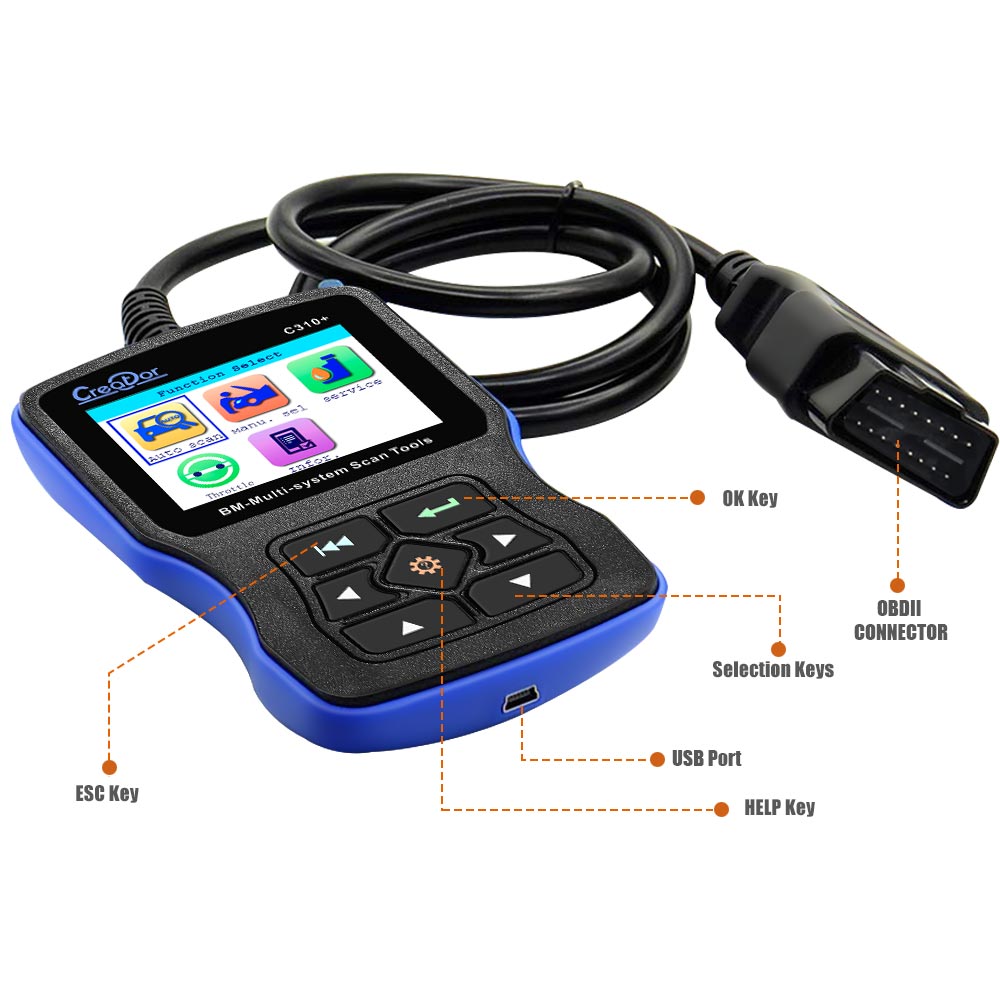 V12.0 Creator C310+ Multi System Scan Tool for BMW Free Shipping From US