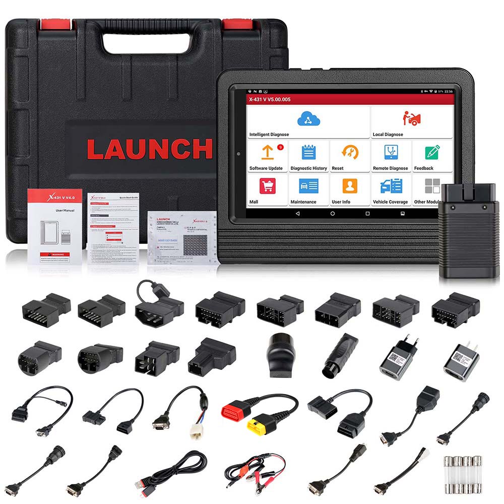LAUNCH X431 V (X431 PRO) BI-DIRECTIONAL All System Bluetooth Diagnostic  Scan Tool - Launch X431 Mall