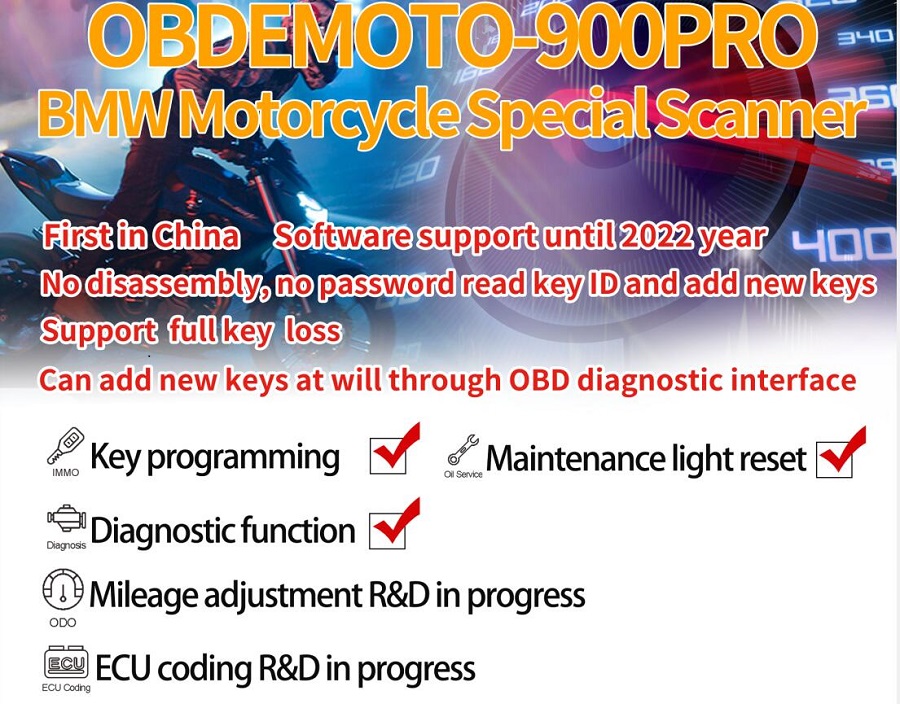 OBDEMOTO 900PRO function