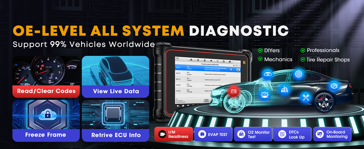 Autel MaxiPRO MP900TS all system diagnostic
