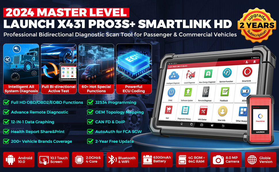launch x431 pro3s smartlink hd feature 1