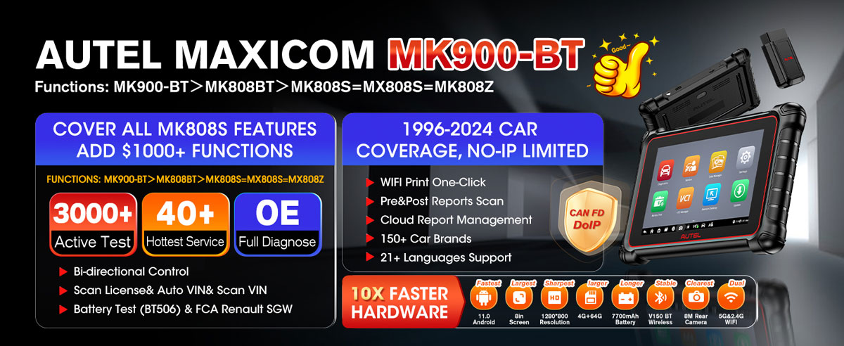 Autel MK900BT feature