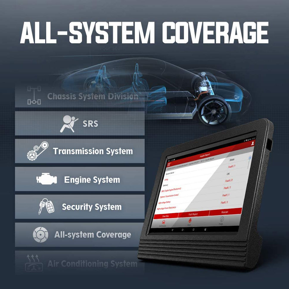 Launch X431 V+ full system diagnostic 