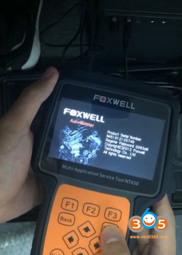 foxwell 650 scanner
