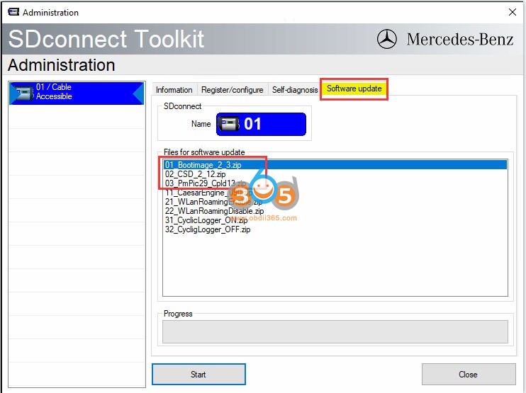 MB SD C4 Unknown Toolkit COM Server Error 801 solution 2