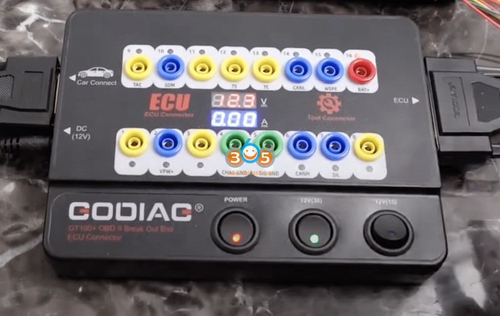  Use GoDiag GT100+ for ECM and PCM Testing and Programming 3