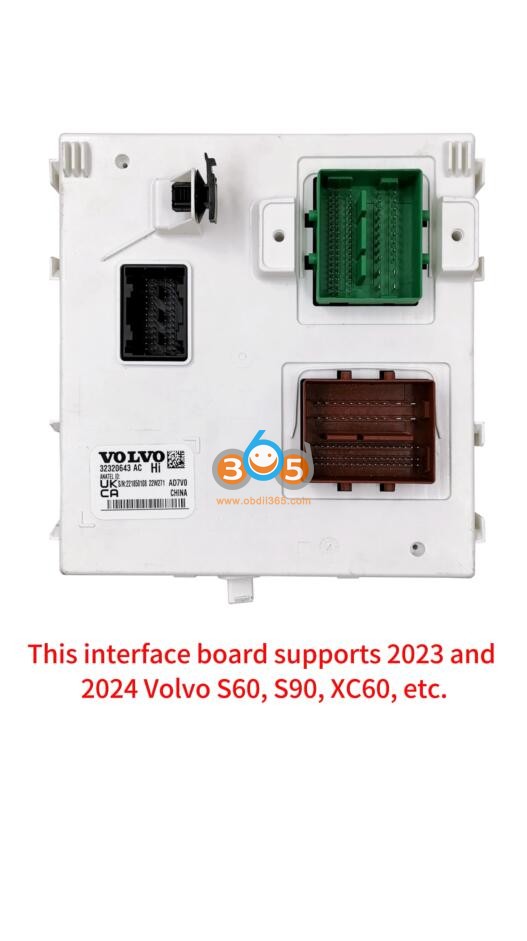 Install 2023/2024 Volvo SPC5748G CEM Interface Board 1